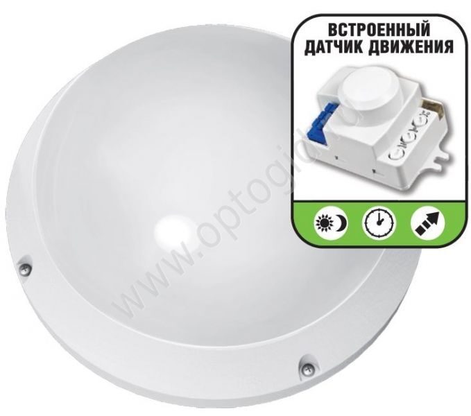 Светильник NBL-PR1-12-4K-WH-SNR-LED 12Вт